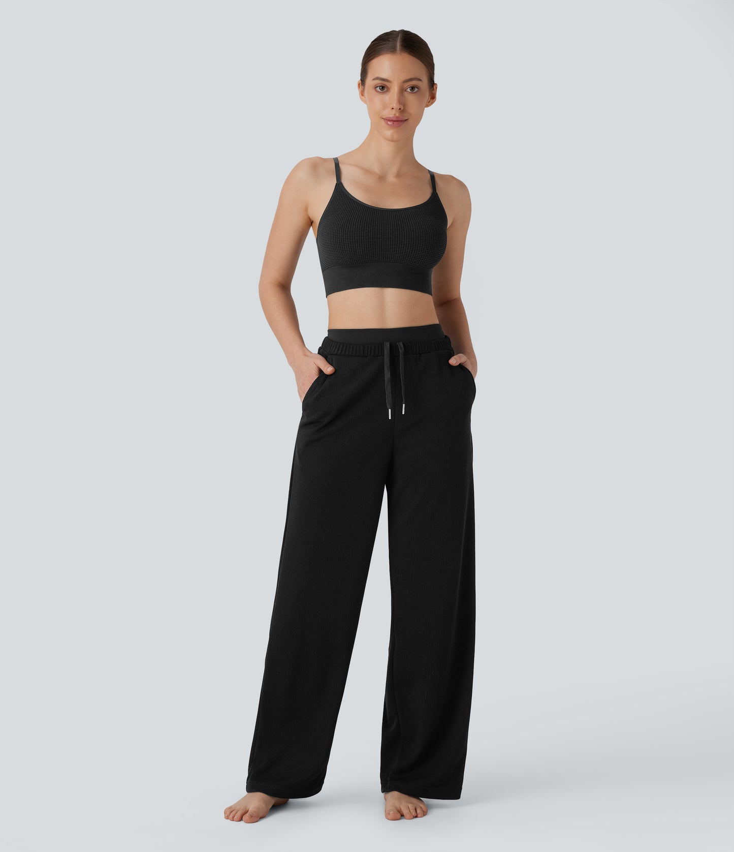 Seamless Flow Waffle Smoothing Lounge Bra