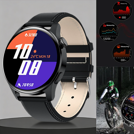 š„ć24-hour health checkćSteel Band Watch4 ProāMount Sinai Hospital physician recommended
