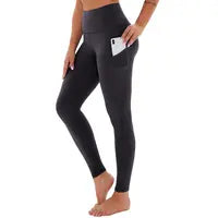1/3 Pack Plus Size Leggings for Women with Pockets - High Wais Breathable & Stretchy Yoga Pants for Summer Casual & Workout Wear