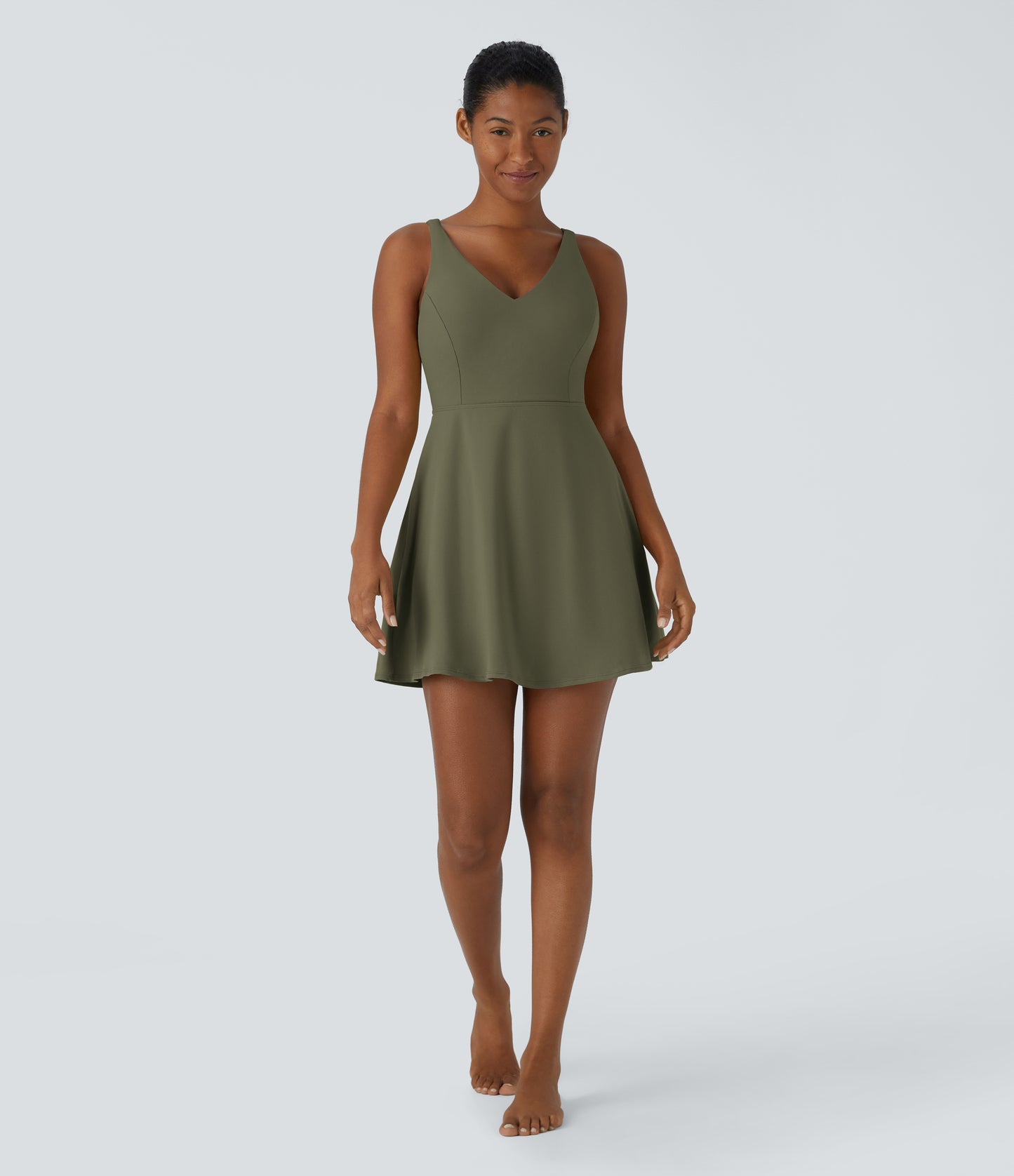 2-Piece Pocket Dance Active Dress