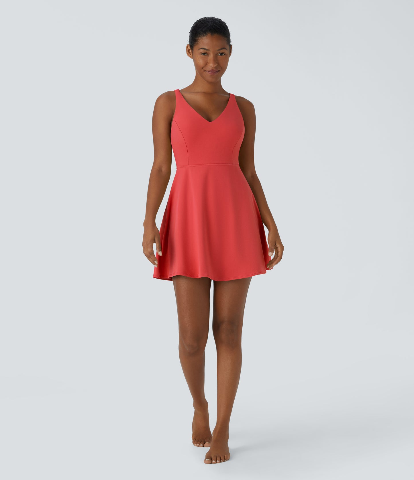 2-Piece Pocket Dance Active Dress