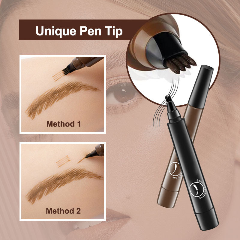 Waterproof Four-tip Beard and Eyebrow Pen✨