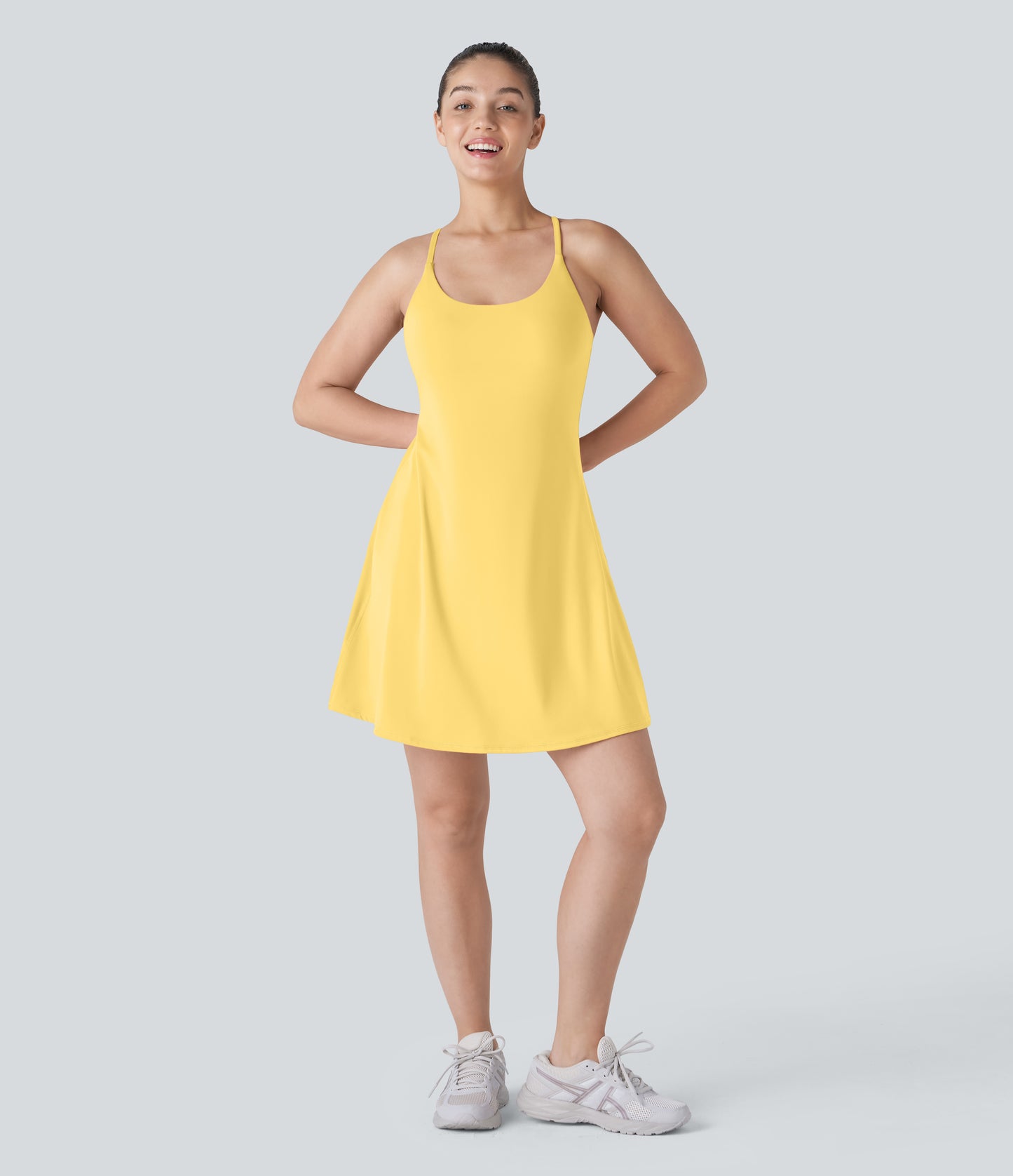 Backless Active Dress-Longer Length-Easy Peezy Edition