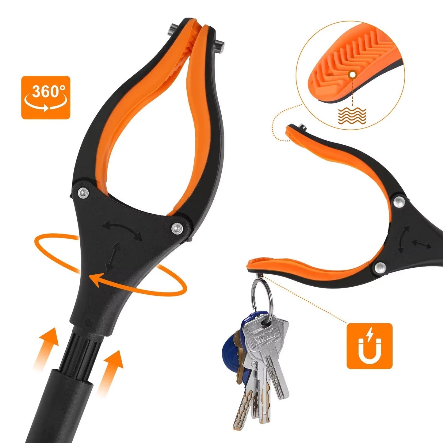 43" Extra Long Grabber Tool