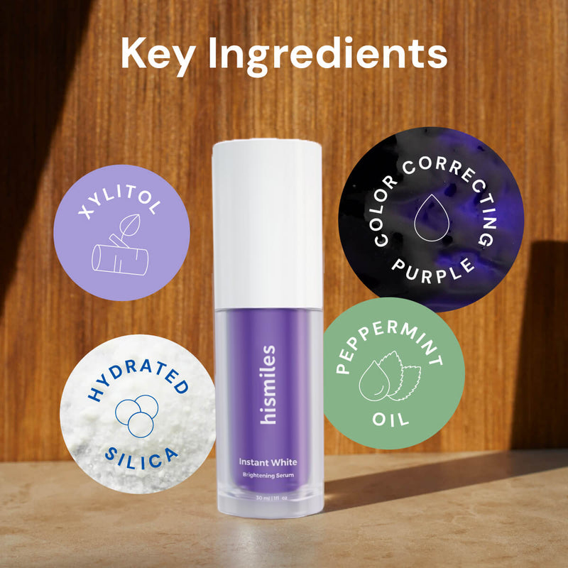 Flash Sale Ending Soon💥Hismiles v34 Colour Corrector - Tooth Stain Concealer, Teeth Brightening Booster, Purple Toothpaste