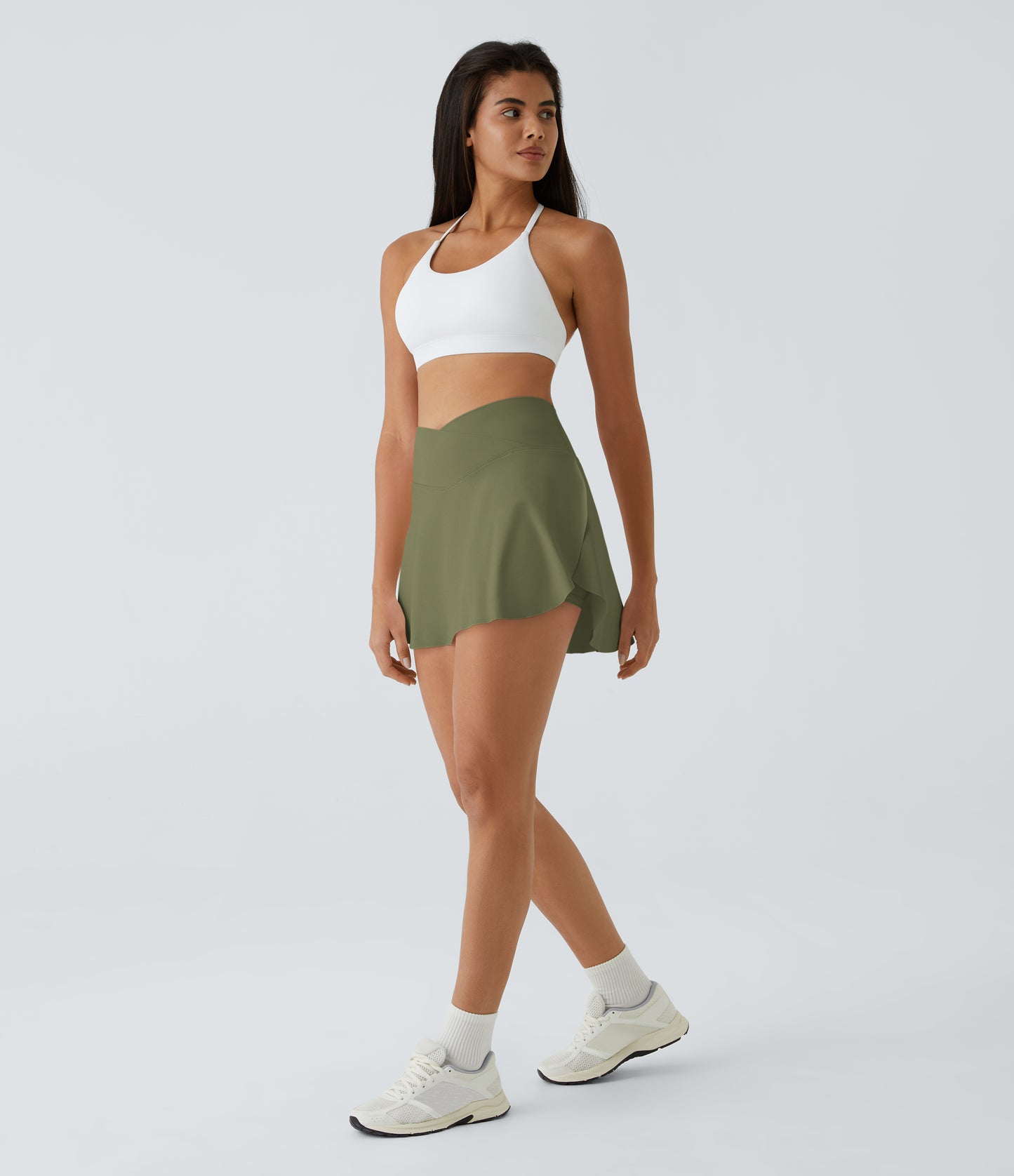 Pocket 2-in-1 Cool Touch Tennis Skirt-Lucid-Longer Length-UPF50+