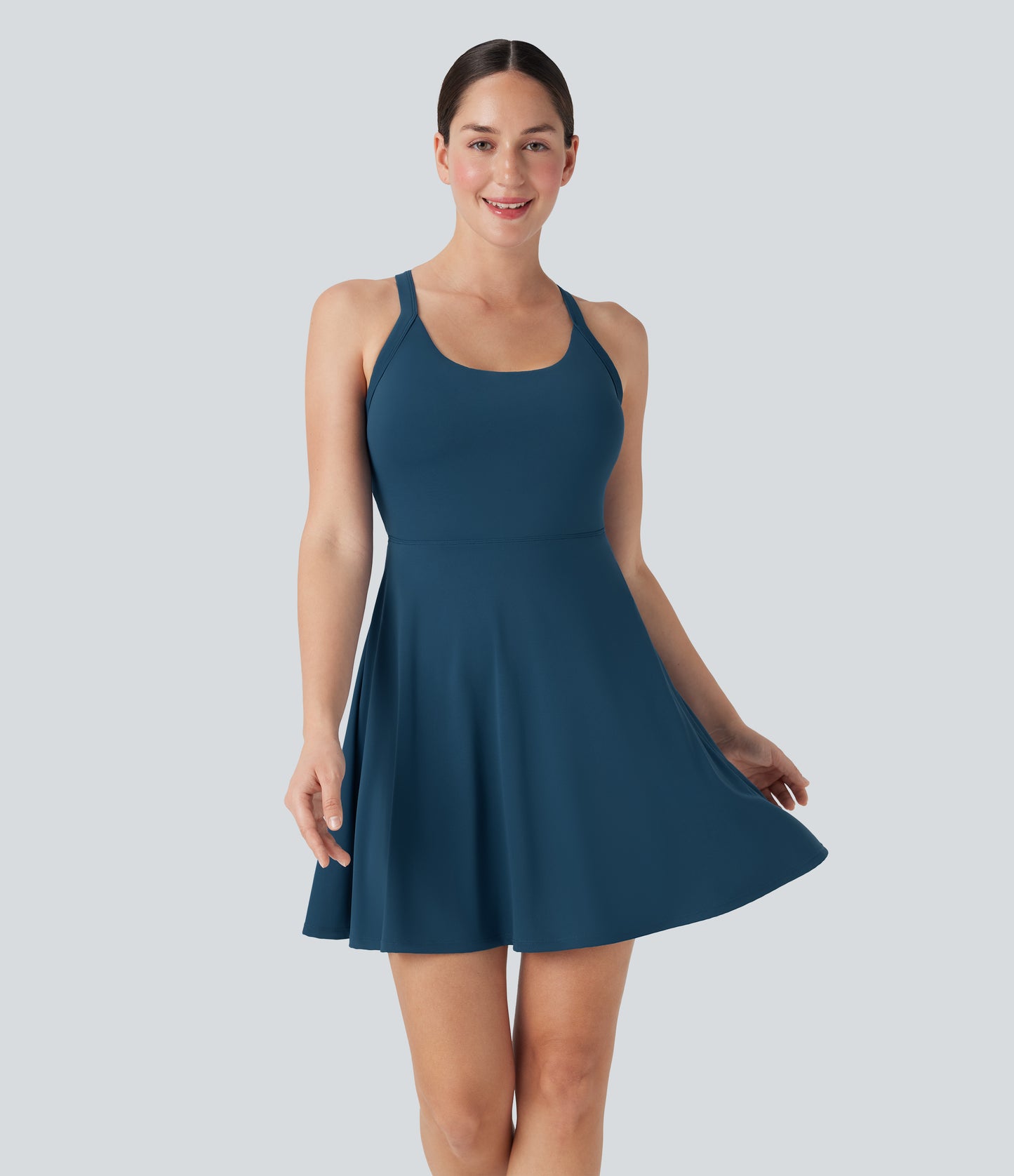 Flare Dance Active Dress-Longer Length-Easy Peezy Edition-D/DD/DDD/F Cups