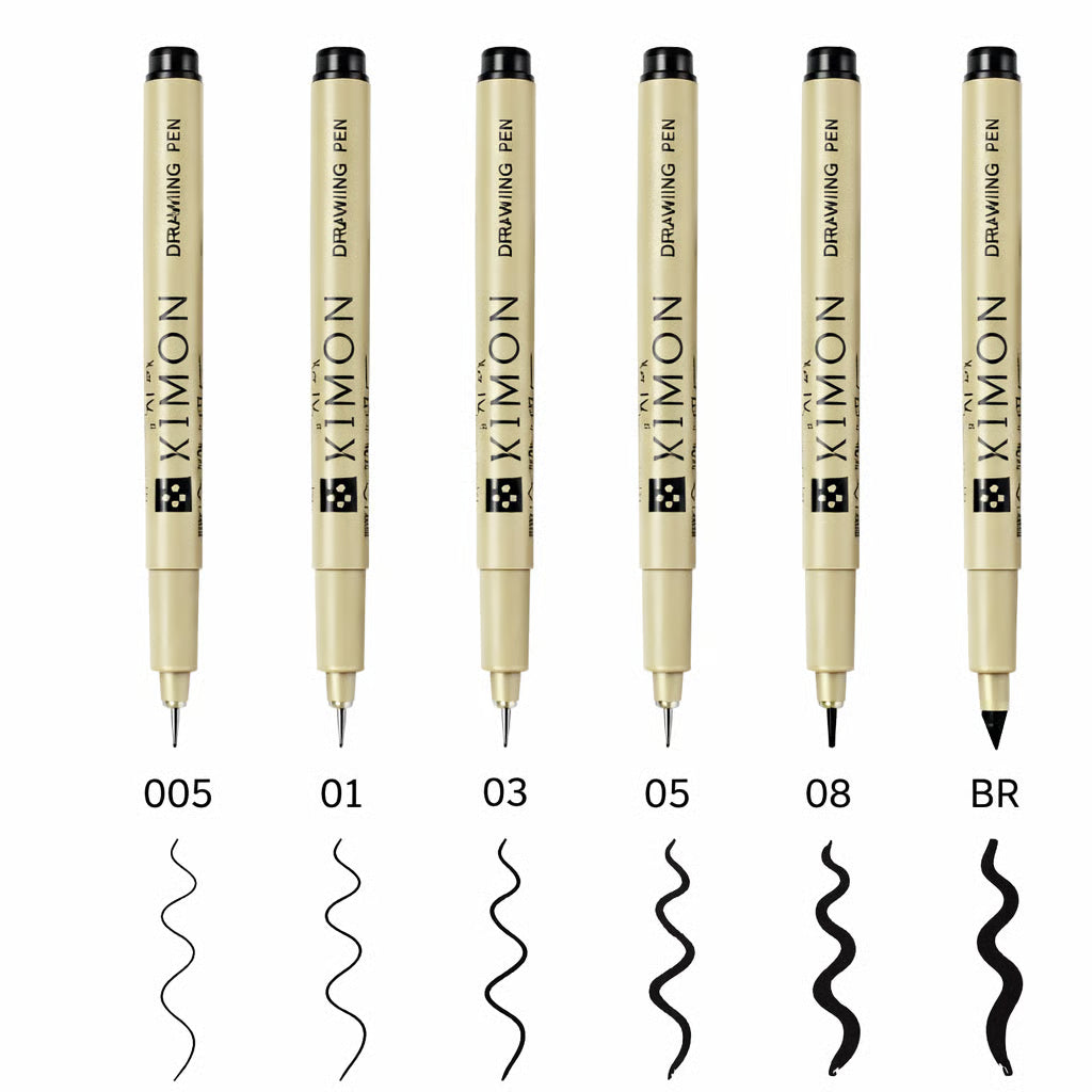 🎨✏️Ink Tracing Coloring Book - For Beginners & Stress Relief(📚Paperback)