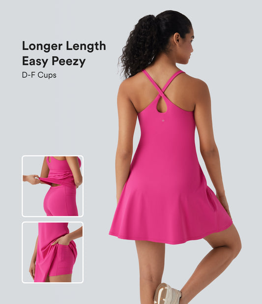 Active Dress-Longer Length-Easy Peezy Edition-D/DD/DDD/F Cups