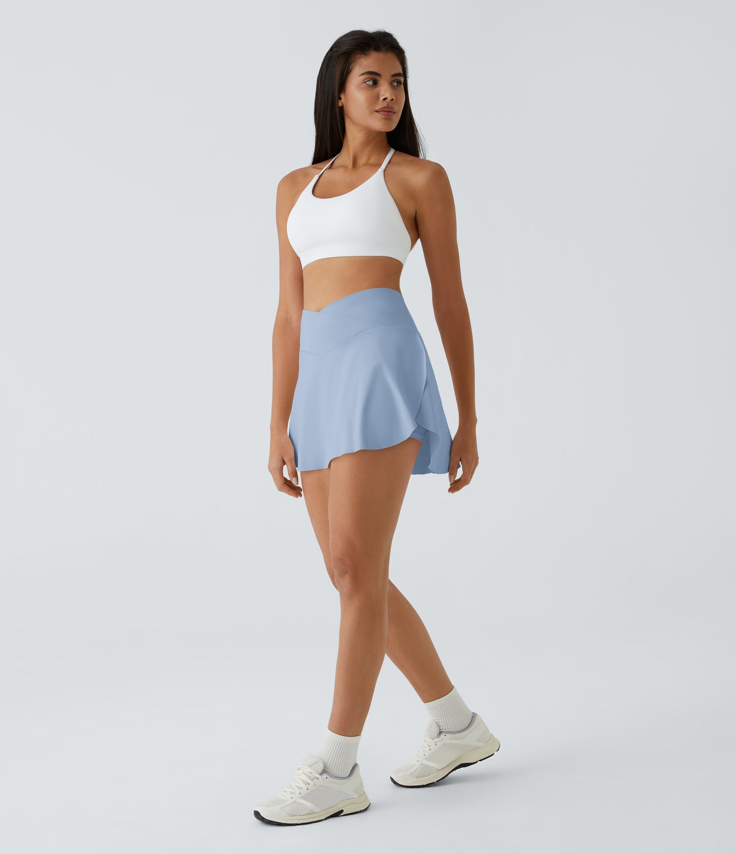 Pocket 2-in-1 Cool Touch Tennis Skirt-Lucid-Longer Length-UPF50+