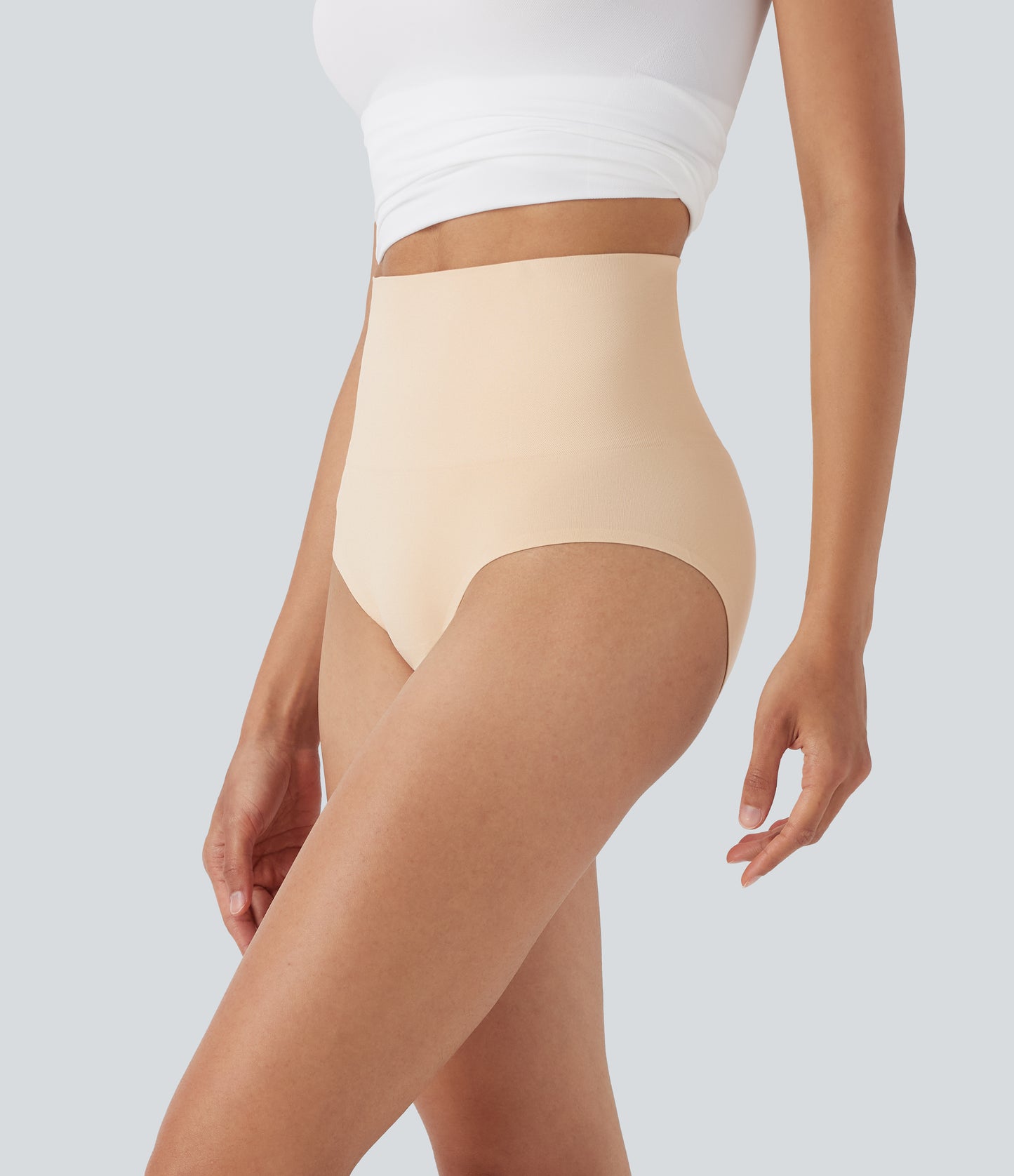 Seamless Flow High Waisted Shapewear Lounge Underwear Panties