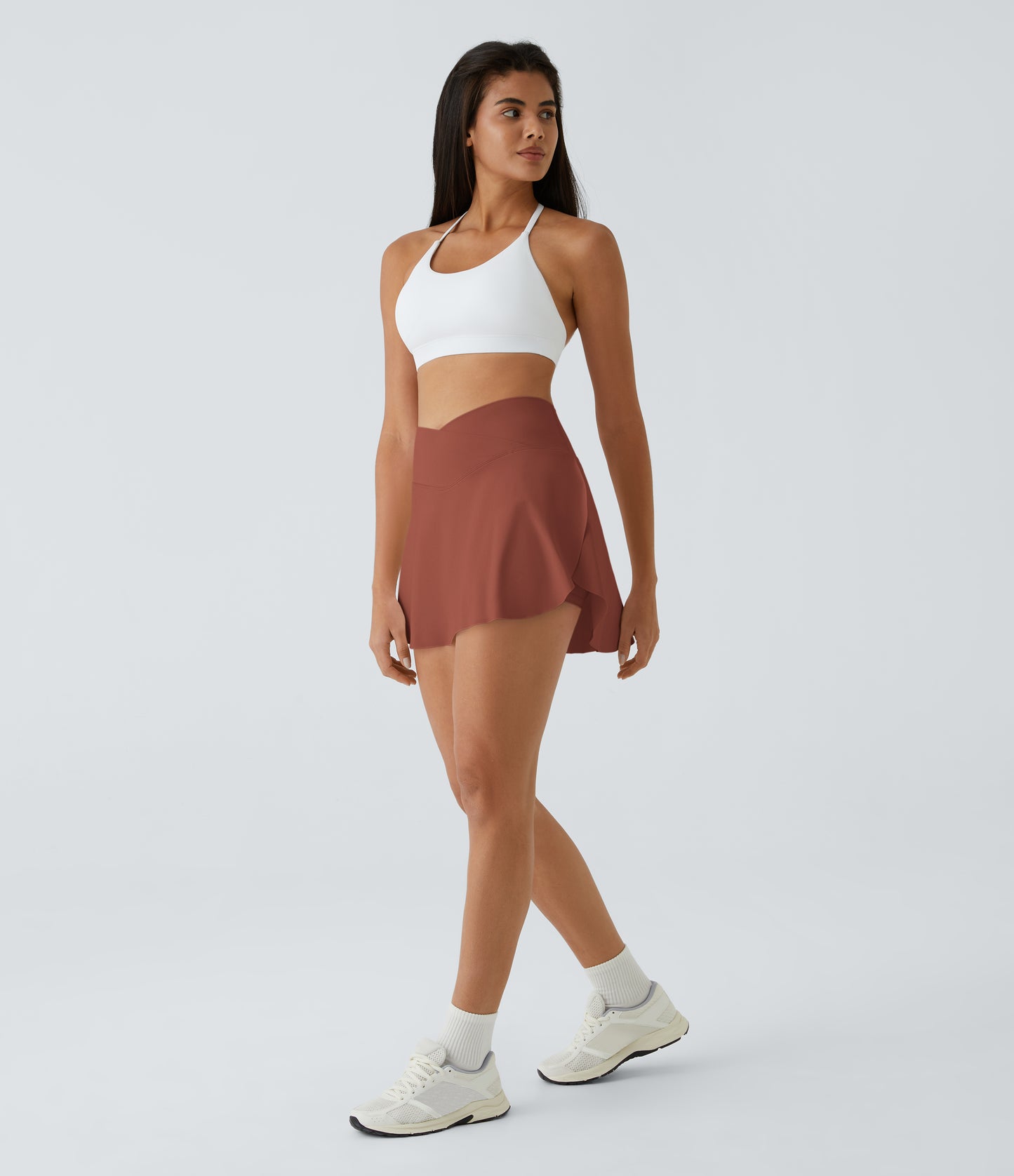 Pocket 2-in-1 Cool Touch Tennis Skirt-Lucid-Longer Length-UPF50+