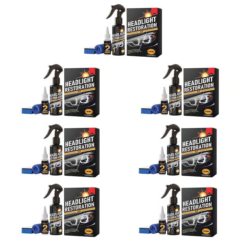 🔥Last Day 49% OFF - Car Headlight Restoration Kit