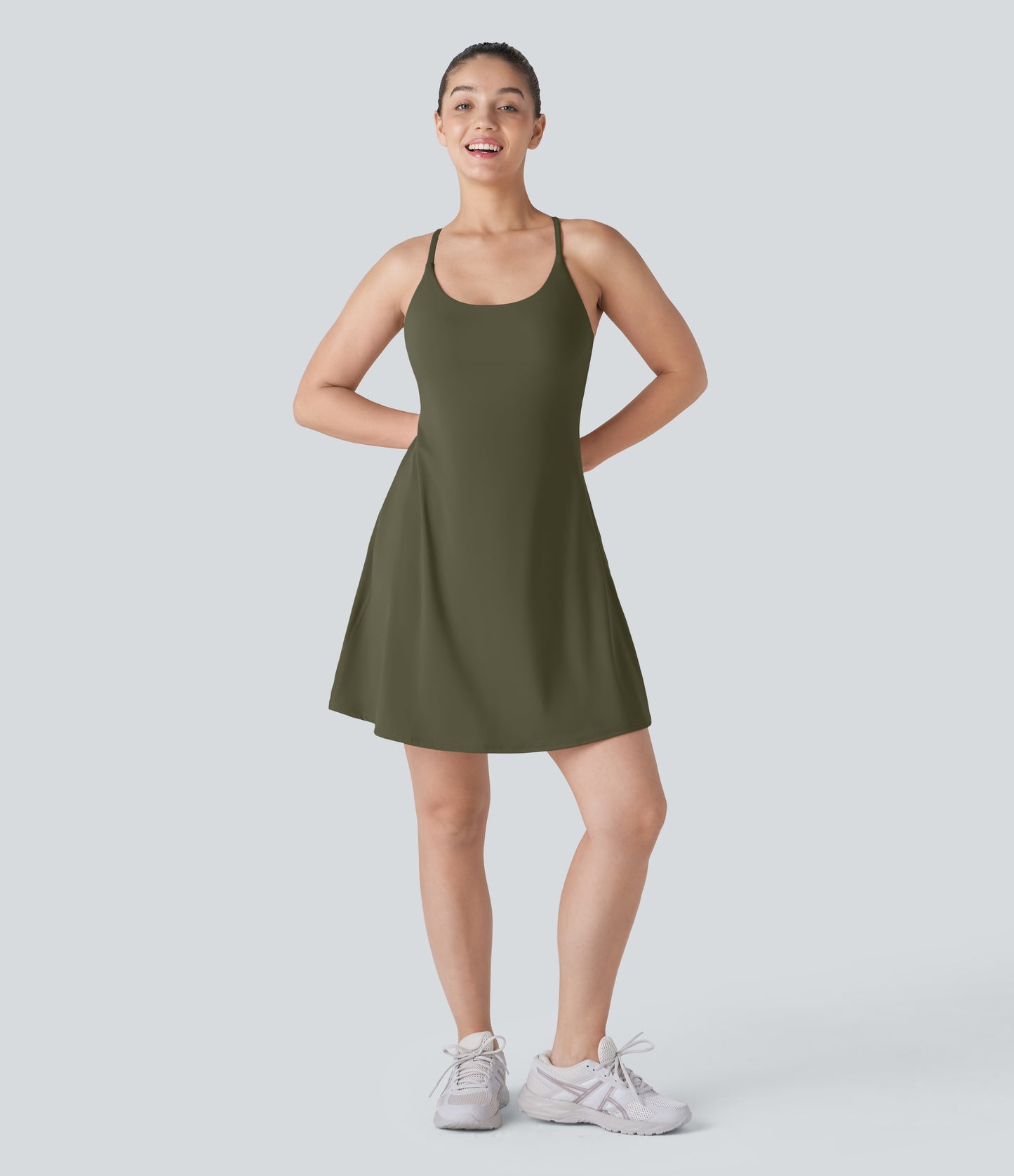 Backless Active Dress-Longer Length-Easy Peezy Edition