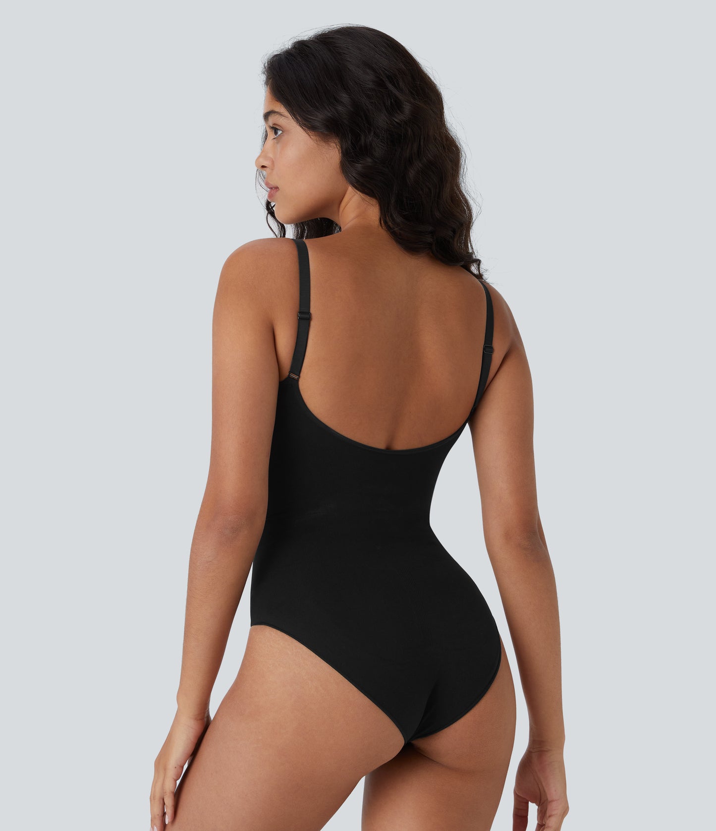 Seamless Flow Tummy Control Snap Closure Lounge Sculpting Shapewear Bodysuit