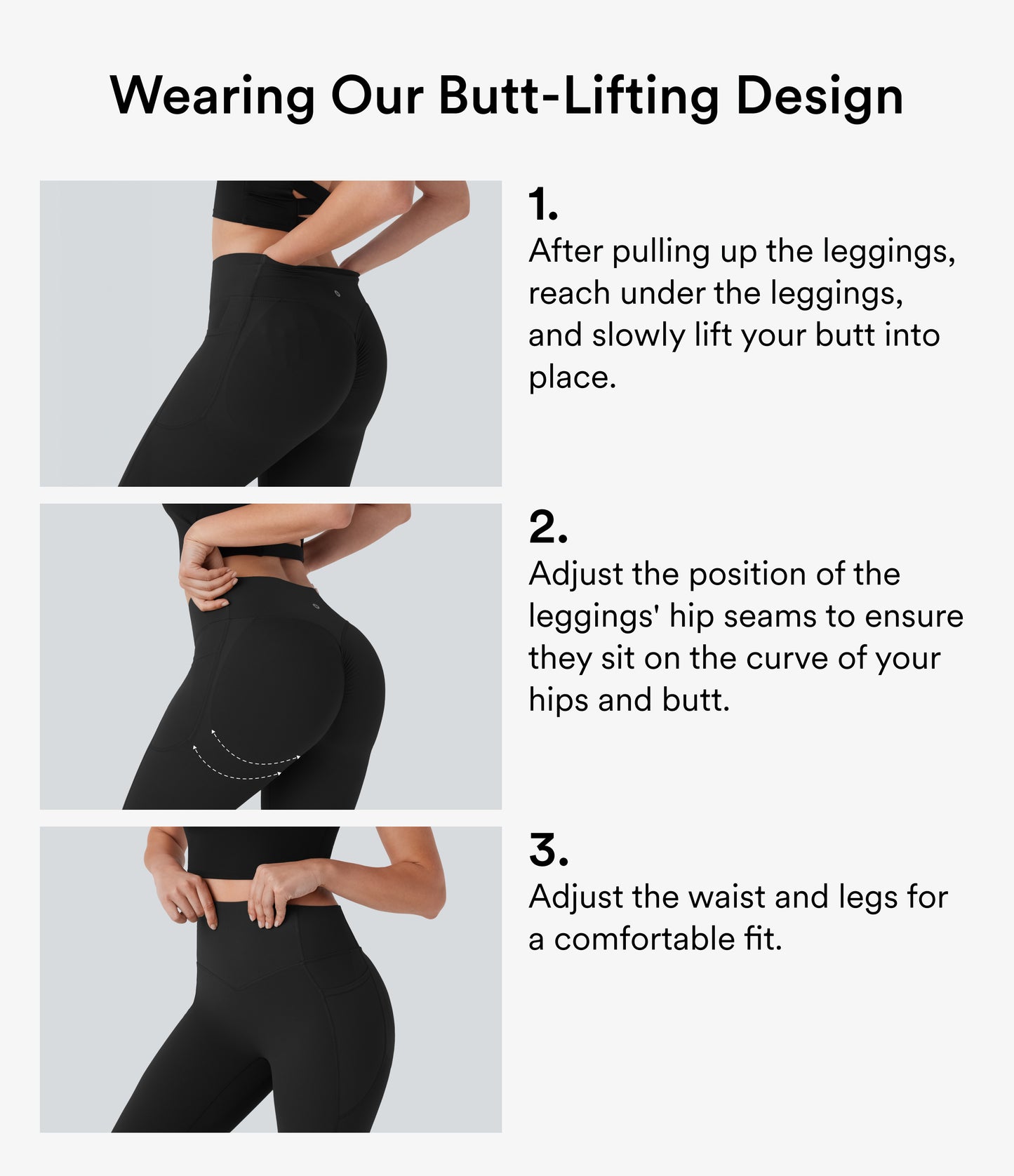 High Waisted Scrunch Butt Lifting Tummy Control Side Pocket Shaping Workout Biker Shorts 5''