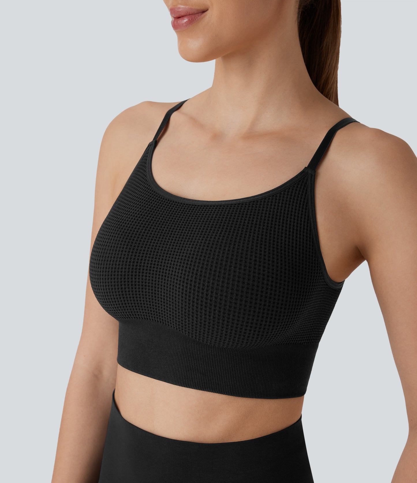 Seamless Flow Waffle Smoothing Lounge Bra