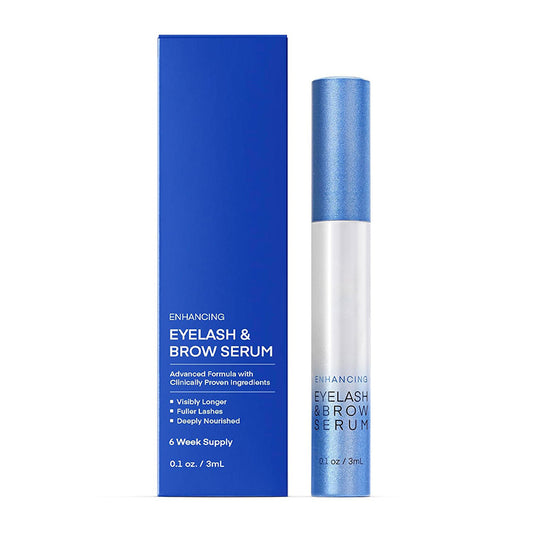 Advanced Eyelash Growth Serum and Brow Enhancer to Grow Thicker, Longer Lashes for Long, Luscious Lashes, 3ML Makeup Mascara Daily Nourishing