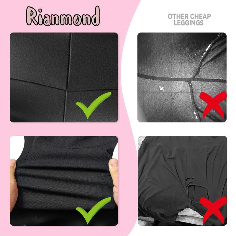 1/3 Pack Plus Size Leggings for Women with Pockets - High Wais Breathable & Stretchy Yoga Pants for Summer Casual & Workout Wear