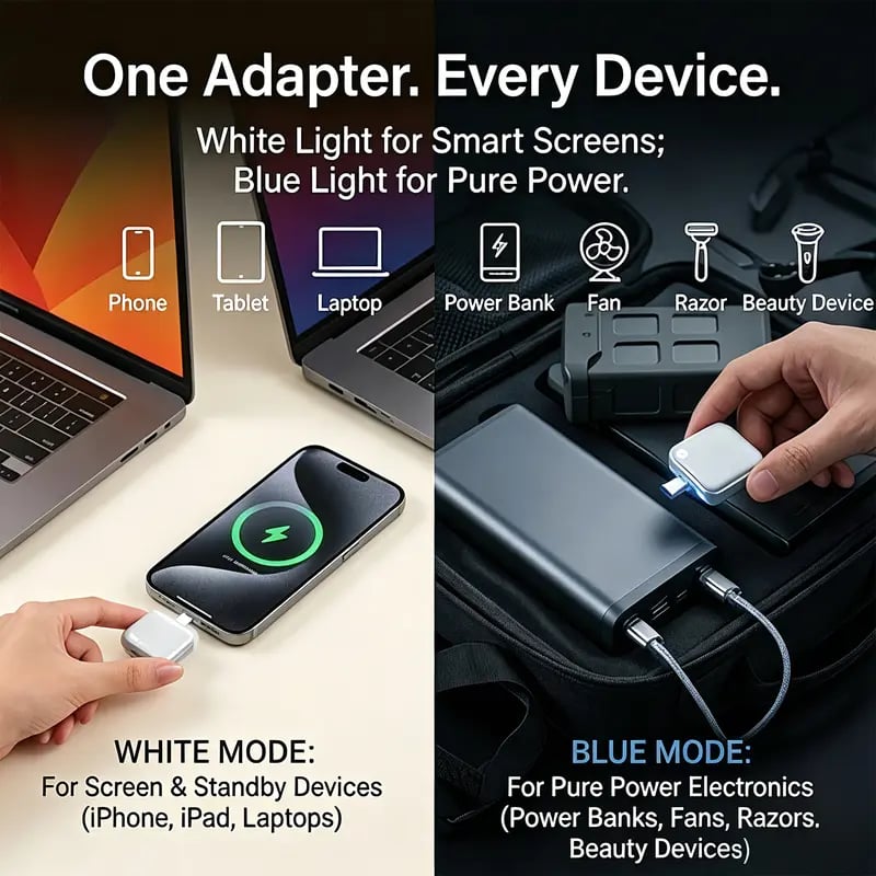 140W Smart Auto-Stop Charging Adapter