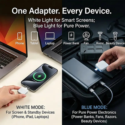 140W Smart Auto-Stop Charging Adapter