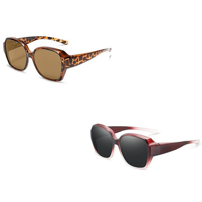🎉LAST DAY 49% OFF😎2026 New Polarized UV400 Protection Trendy Round Cat-eye Sunglasses 🕶️