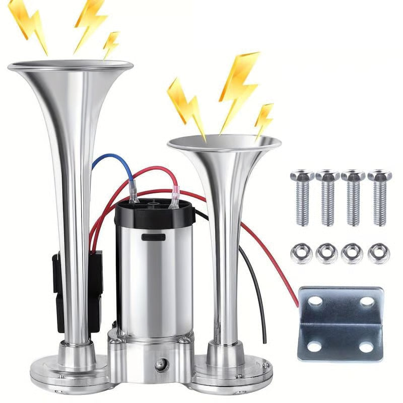 ⏰Last Day 60% OFF--600DB Dual-Tone Metal Car Horn⚡⚡