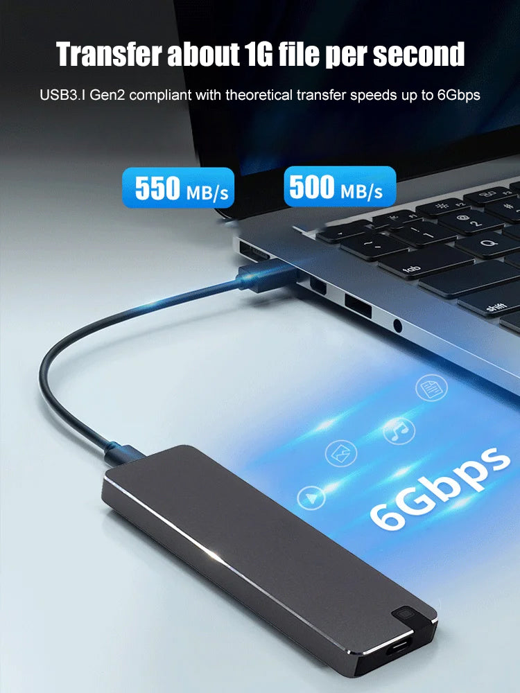 😻16TB expandable hard drive, metal body + shockproof design, 80% off in 3-day flash sale!❤️