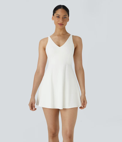 2-Piece Pocket Dance Active Dress