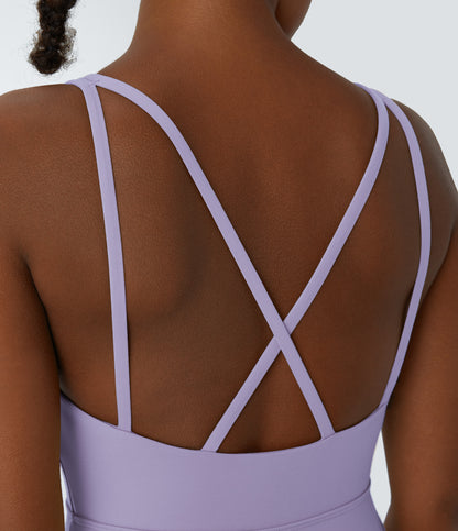 2-Piece Pocket Dance Active Dress