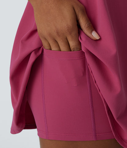 2-Piece Pocket Dance Active Dress