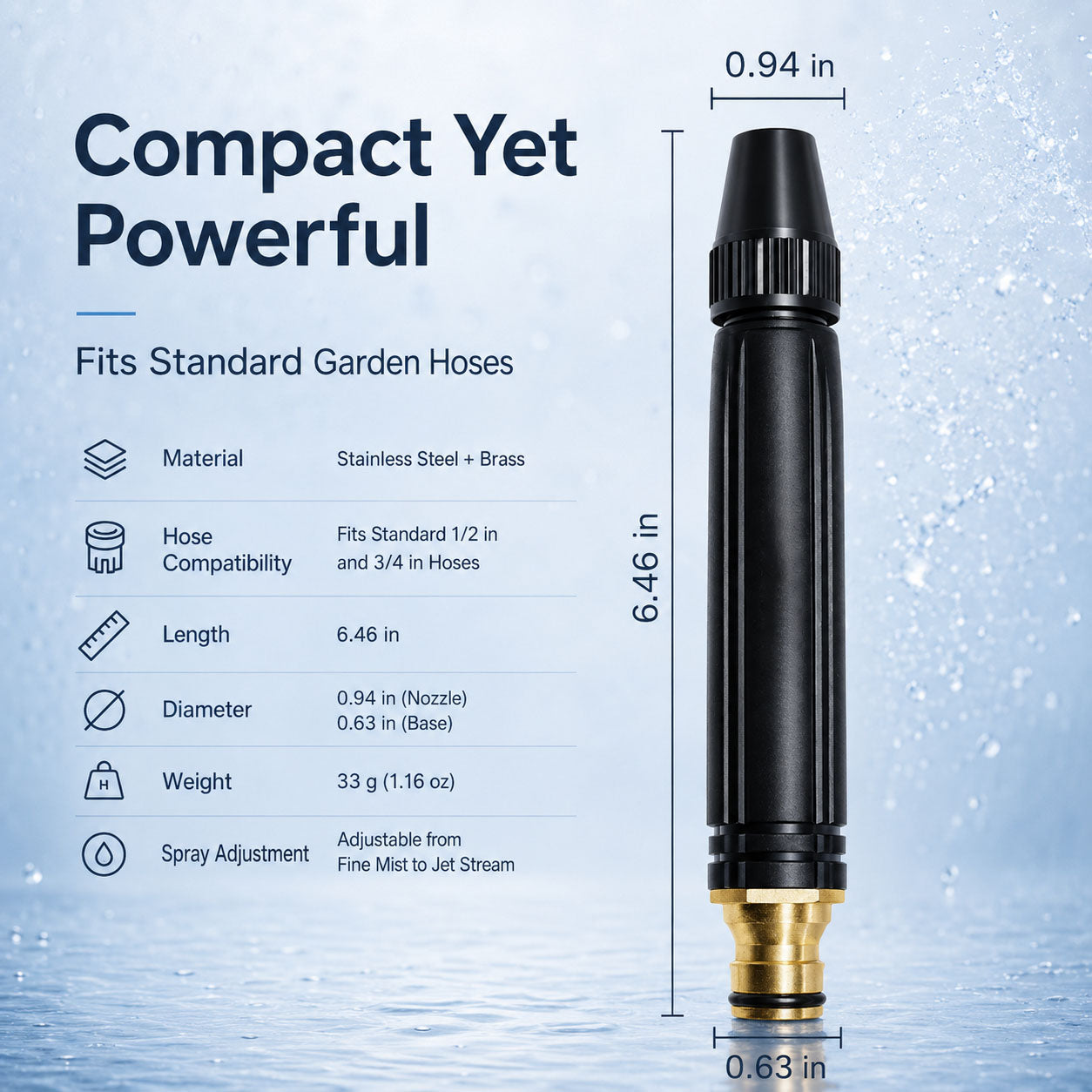 🔥🌊 Last Day 49% OFF – Powerful High-Pressure Water Gun for Car Cleaning