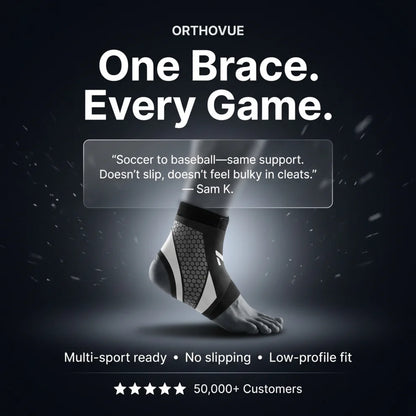 🔥50% OFF THIS WEEK PROMOTIONS🔥No-Slip Ankle Support That Works All Day—Without the Bulk