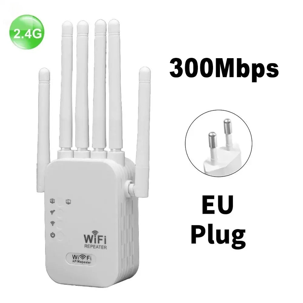 1200Mbps WiFi Range Extender – Dual-Band Coverage Boost with Stable Connectivity