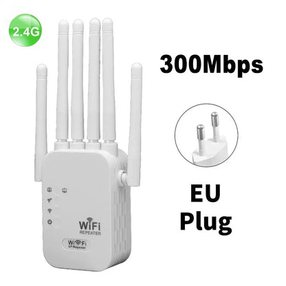 1200Mbps WiFi Range Extender – Dual-Band Coverage Boost with Stable Connectivity