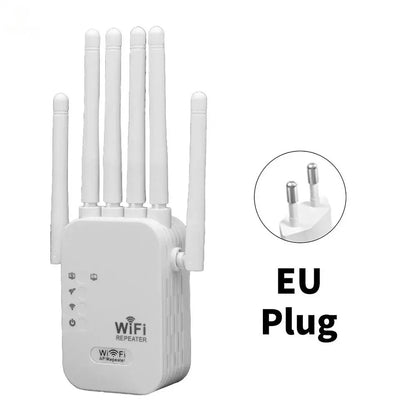 1200Mbps WiFi Range Extender – Dual-Band Coverage Boost with Stable Connectivity