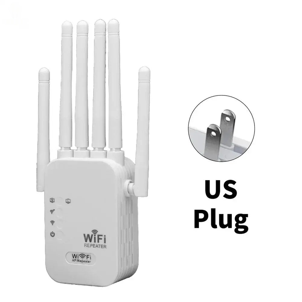 1200Mbps WiFi Range Extender – Dual-Band Coverage Boost with Stable Connectivity