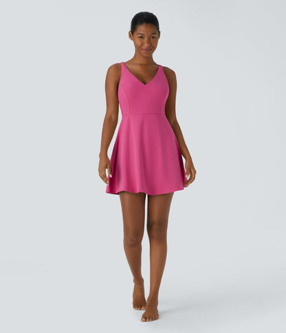 2-Piece Pocket Dance Active Dress