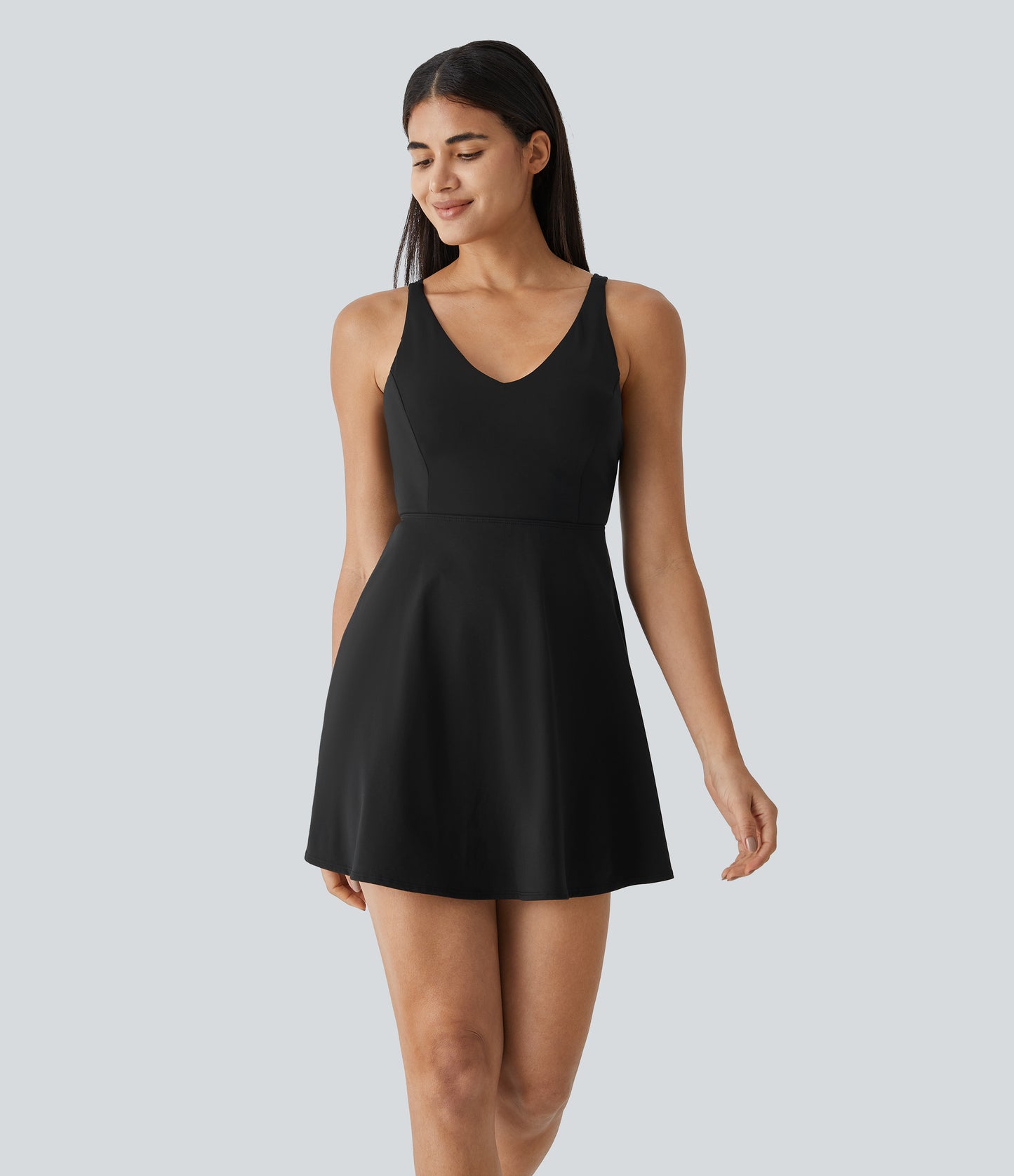 2-Piece Pocket Dance Active Dress