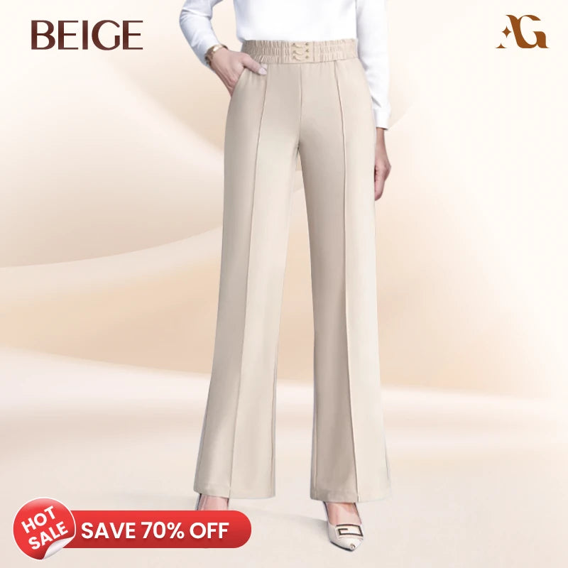 AiryGrace - LAST DAY 70% OFF - Perfect Drape High-Rise Ultra Soft Pull-On Pants