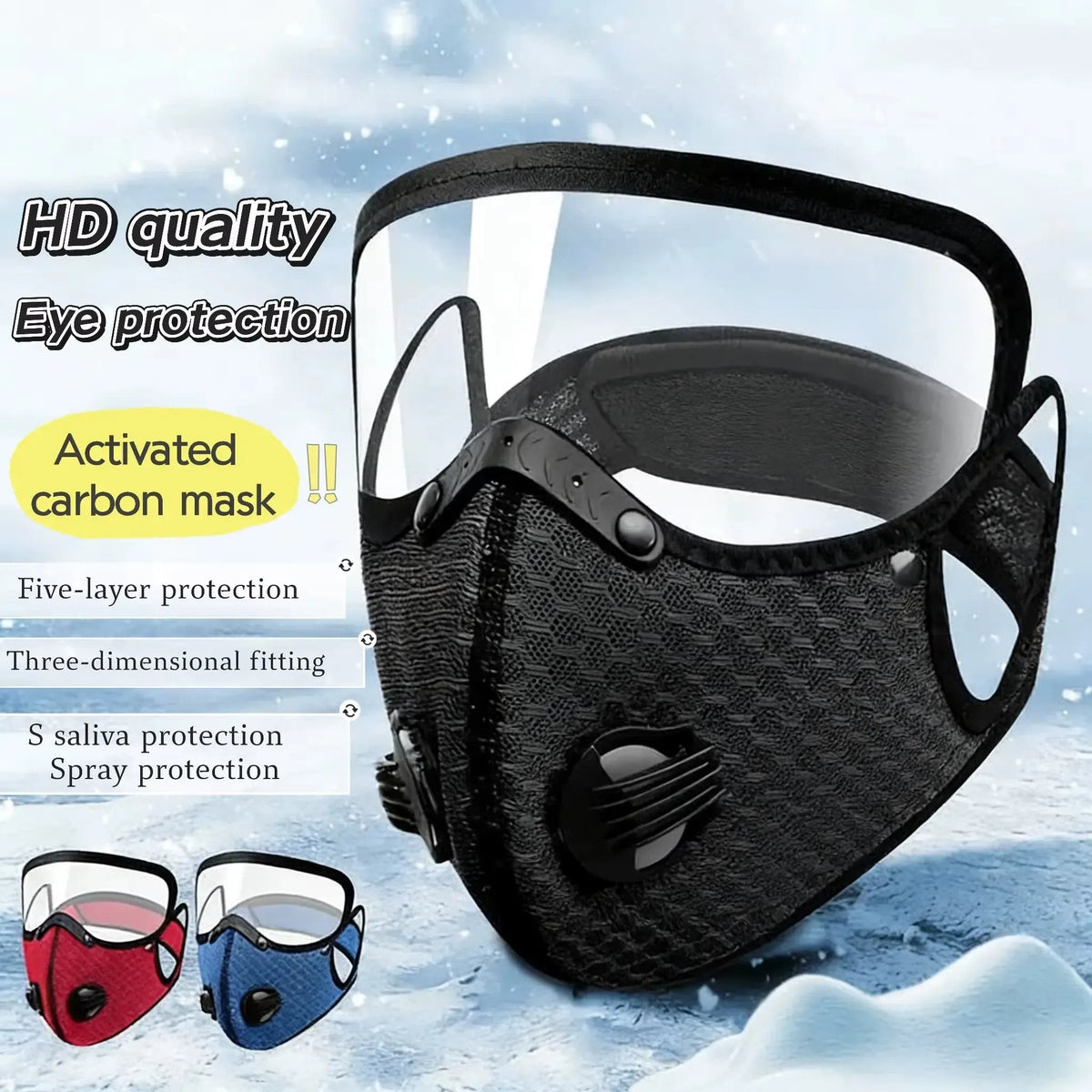 🔥LAST DAY 50% OFF - Reusable Carbon Filter Dust Mask – Built for Active Lifestyles