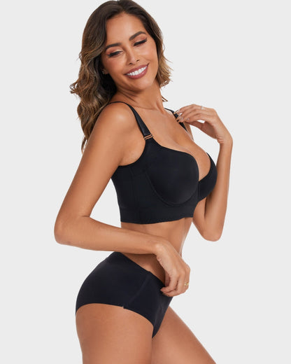 One-piece underwire bra Comfortable Underwear Smooth Womenswear Basic Lady Everyday