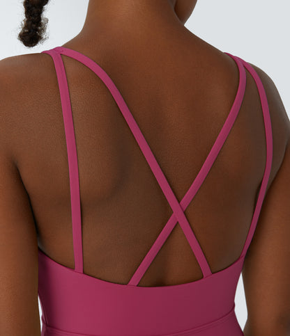 2-Piece Pocket Dance Active Dress