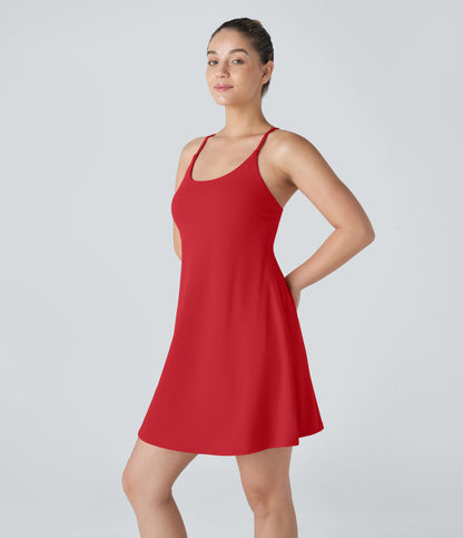 Backless Active Dress-Longer Length-Easy Peezy Edition