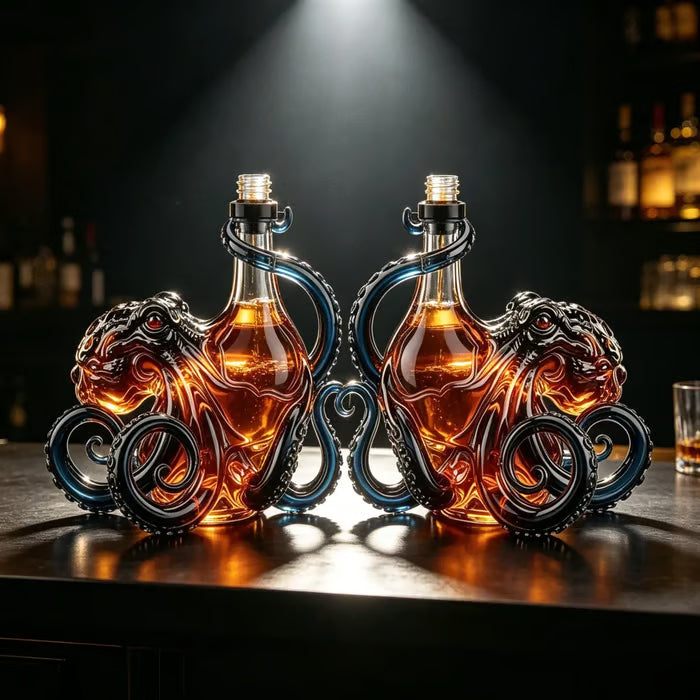 🎁 LAST DAY 49% OFF –  3D Octopus Bottle 🐙🥃