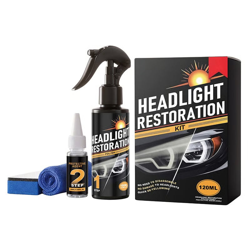 🔥Last Day 49% OFF - Car Headlight Restoration Kit