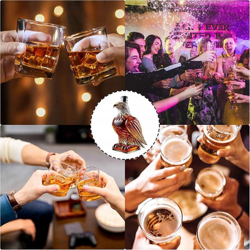 Eagle Whiskey Bottle🦅A Bold Symbol of Craftsmanship, Power, and Freedom