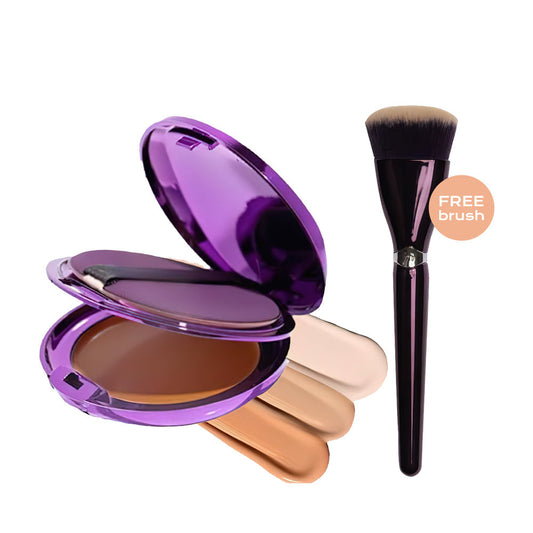 🌸Soft Matte Concealer – Flawless Coverage & Smooth Finish (with Brush FREE !)✨