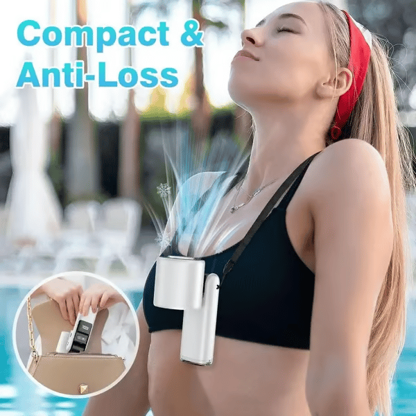 🌀Summer Hot Sale- Multifunction Portable Handheld Turbo Ice-Cooling Fan | AC-Like Gel Pad Tech❄️