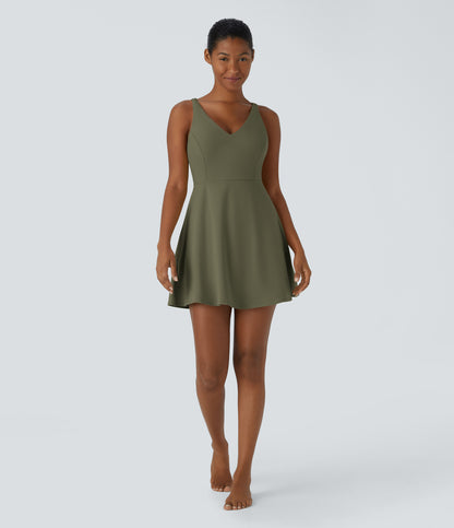 2-Piece Pocket Dance Active Dress